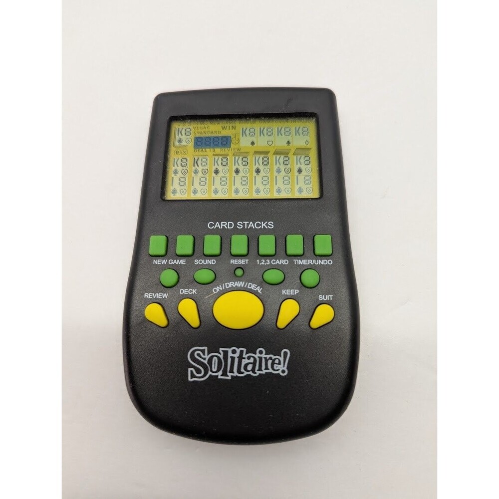 Solitaire Handheld Electronic Game Westminister Tested Working‎
